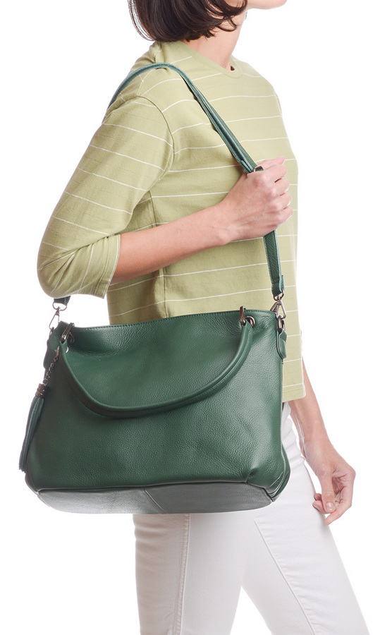 женская сумка натуральная кожа  корея