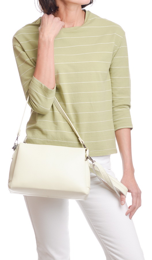 женская сумка натуральная кожа kiki lok корея