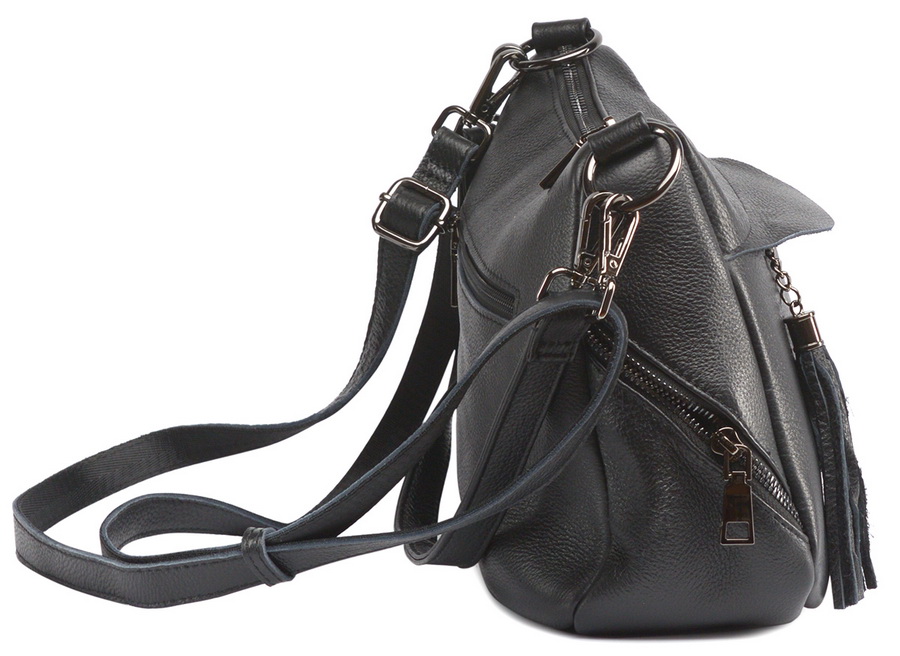 женская сумка натуральная кожа  kiki lok корея