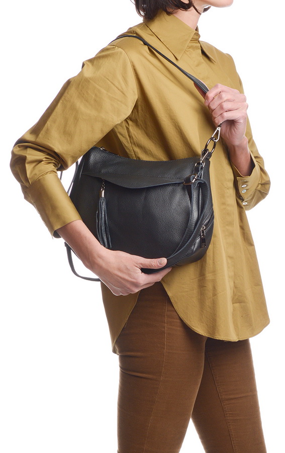 женская сумка натуральная кожа  kiki lok корея