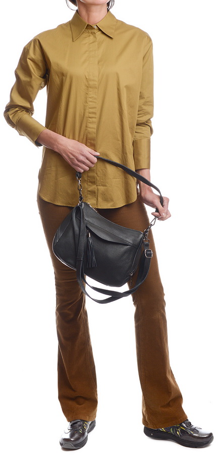 женская сумка натуральная кожа  kiki lok корея