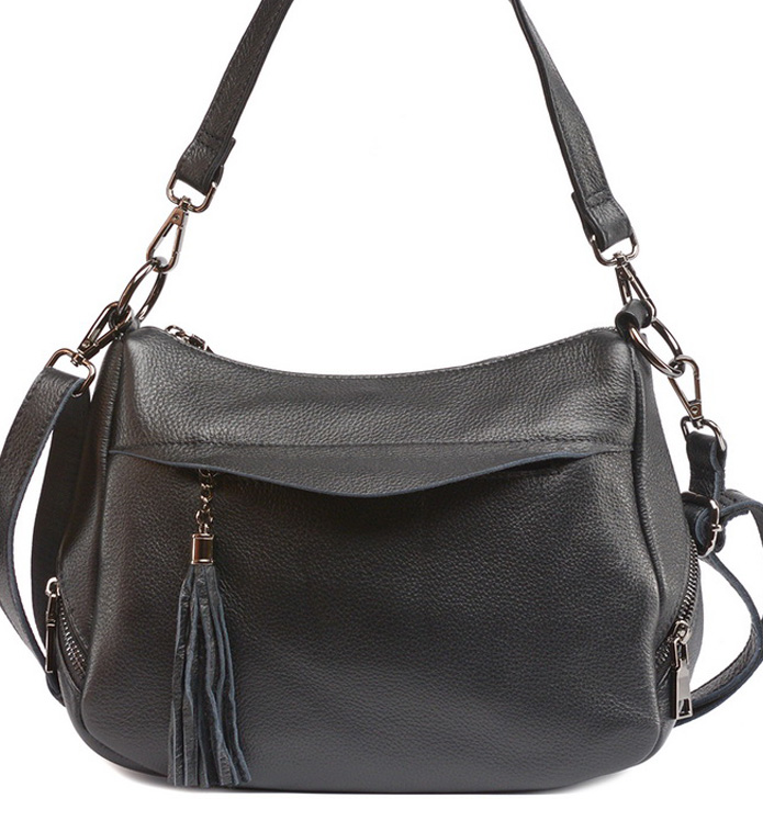 женская сумка натуральная кожа  kiki lok корея