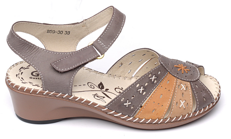 женские босоножки натуральная кожа gugu германия