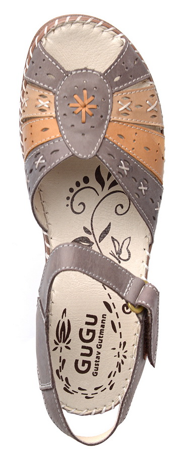 женские босоножки натуральная кожа gugu германия