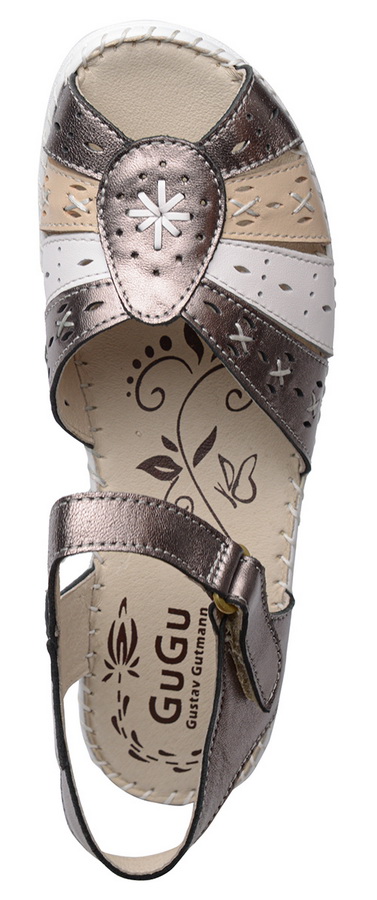 женские босоножки натуральная кожа gugu германия