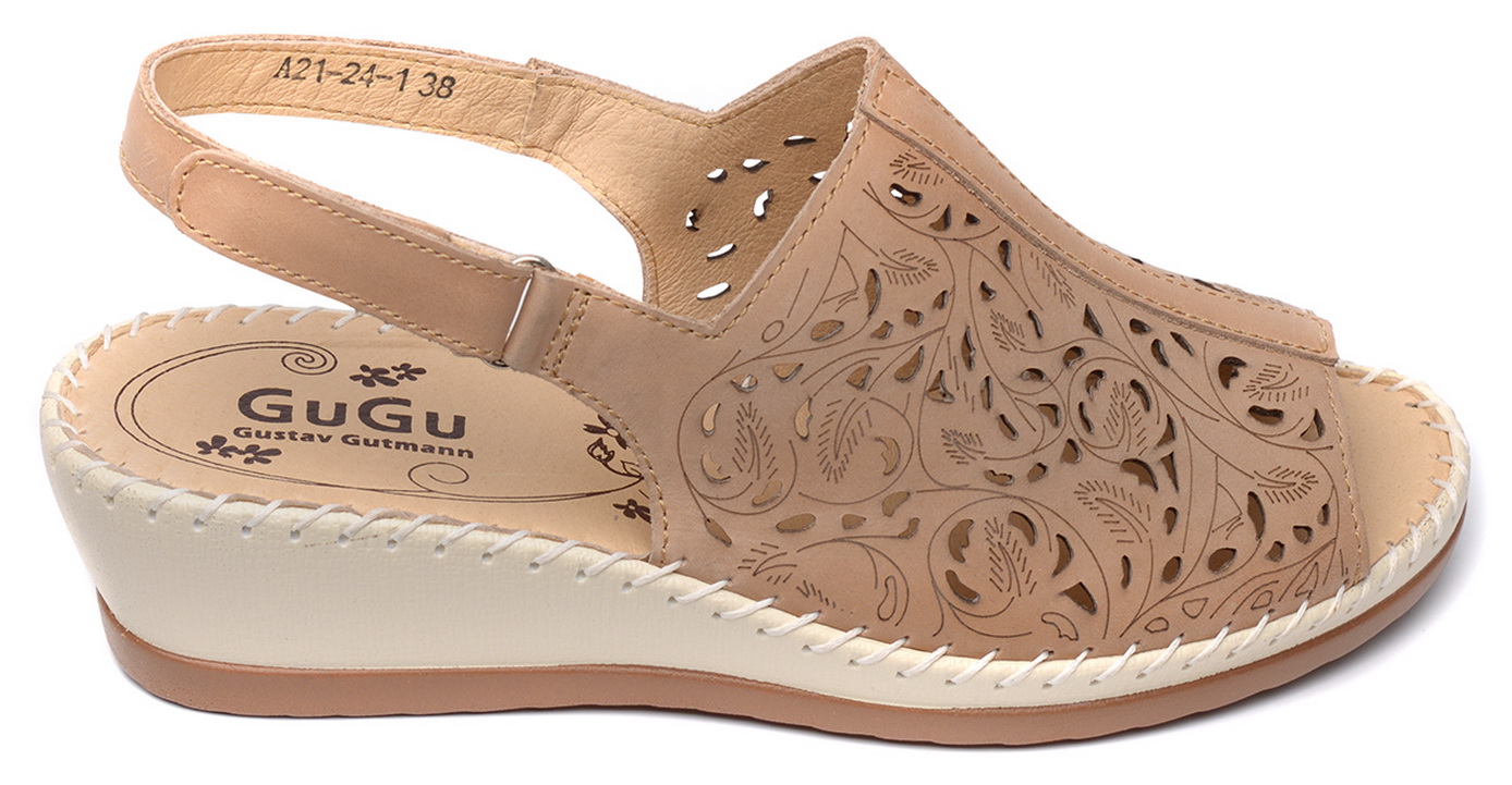 женские босоножки натуральная кожа gugu германия
