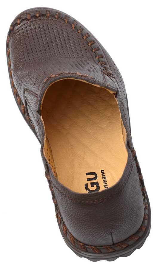 мужские полуботинки натуральная кожа gugu германия