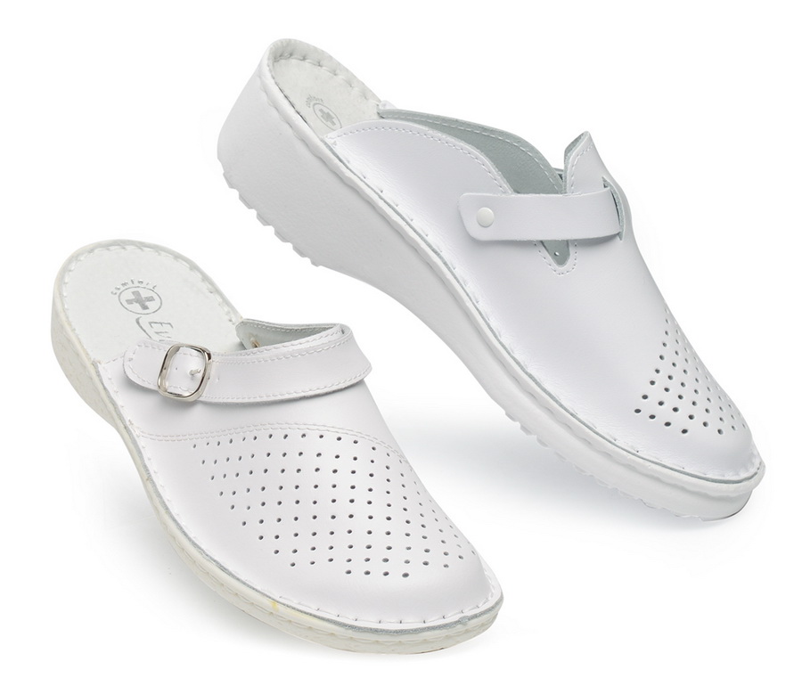 женские сабо натуральная кожа evalli польша