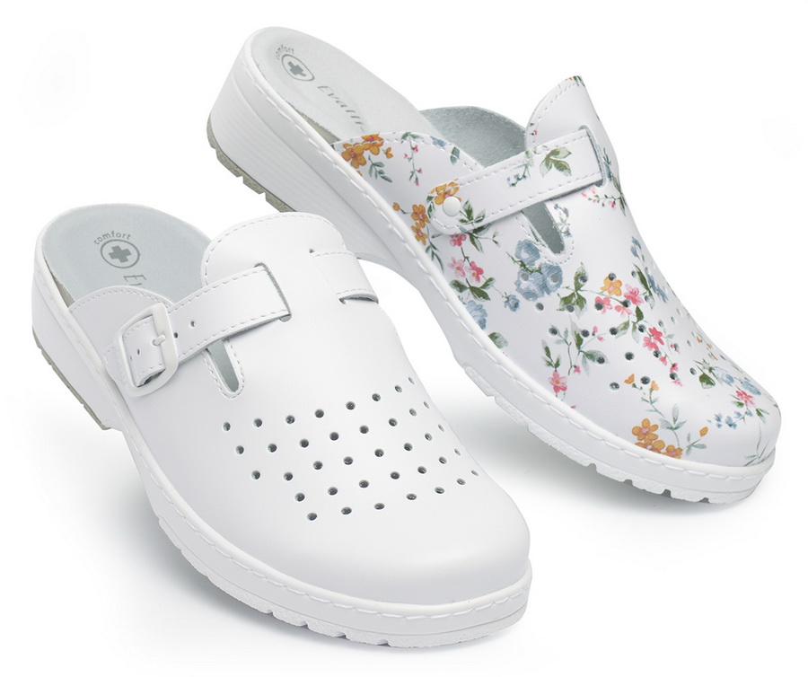 женские сабо натуральная кожа evalli польша