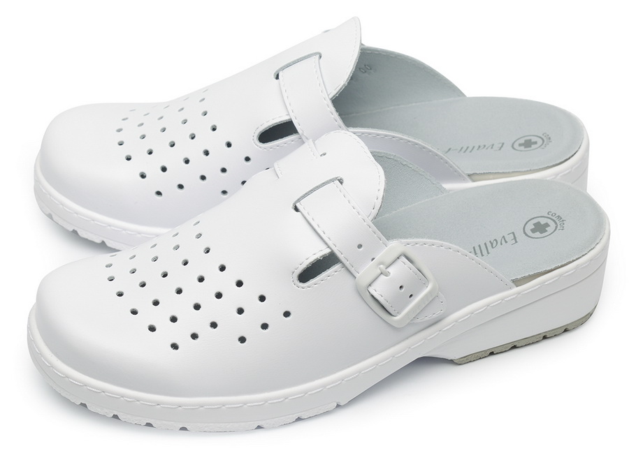 женские сабо натуральная кожа evalli польша