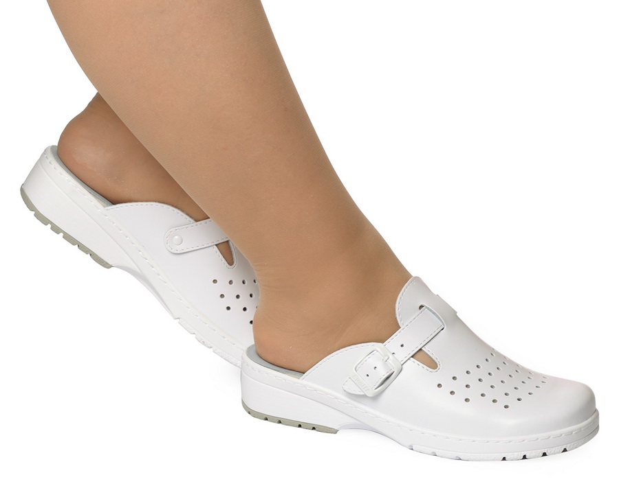 женские сабо натуральная кожа evalli польша