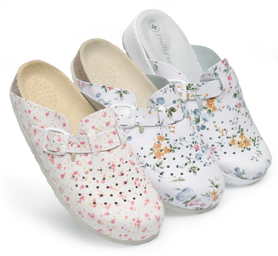 женские сабо натуральная кожа evalli польша