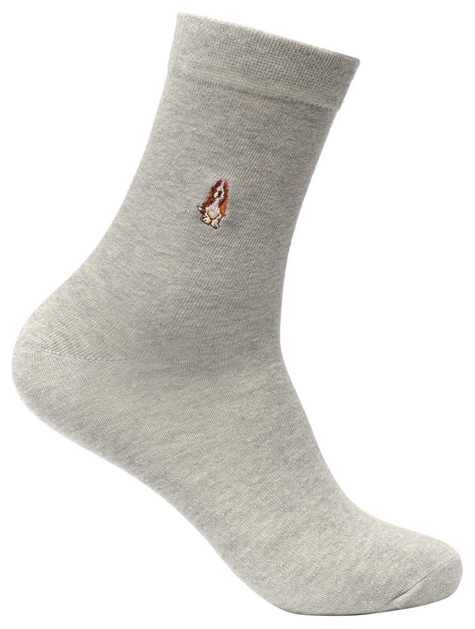  носки мужские 25-27 хлопок св серый  prc for tm