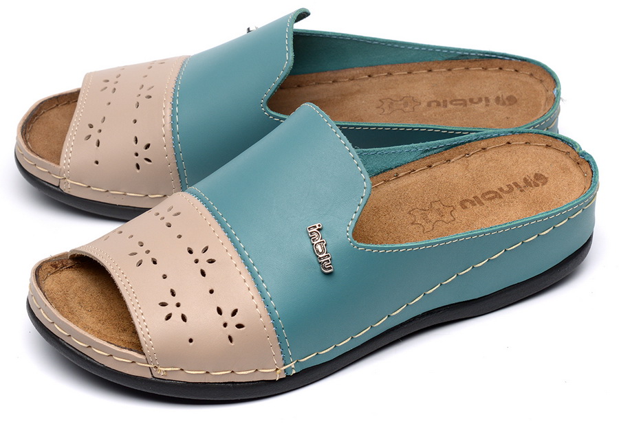 женские босоножки натуральная кожа inblu