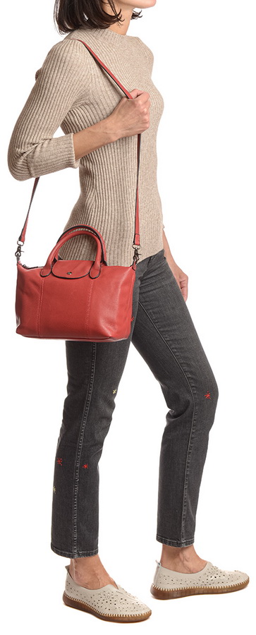 женская сумка натуральная кожа  kiki lok корея