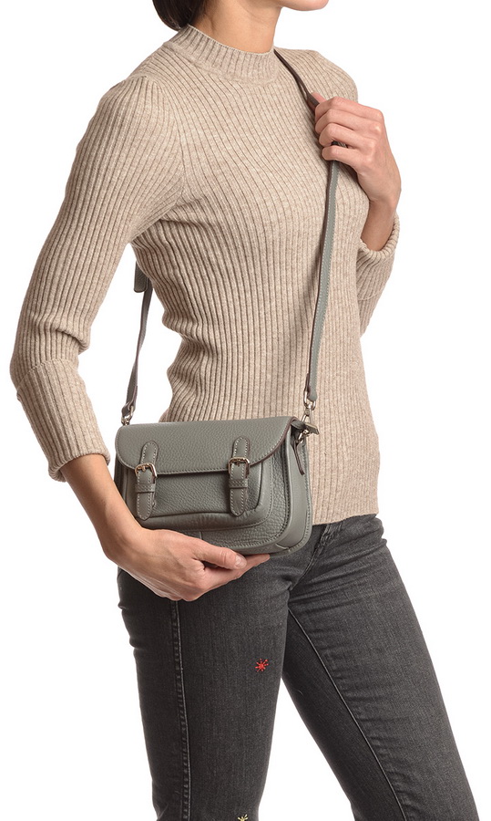 женская сумка натуральная кожа  kiki lok корея