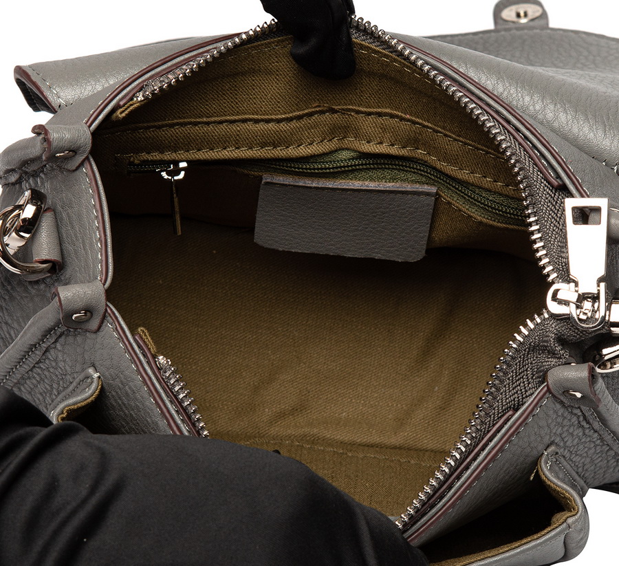 женская сумка натуральная кожа  kiki lok корея