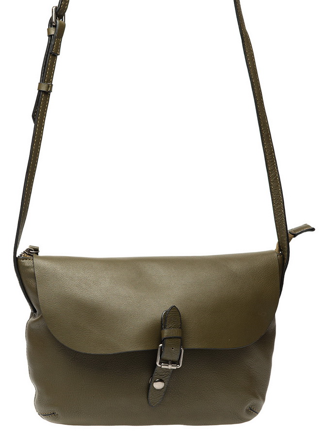 женская сумка натуральная кожа  kiki lok корея