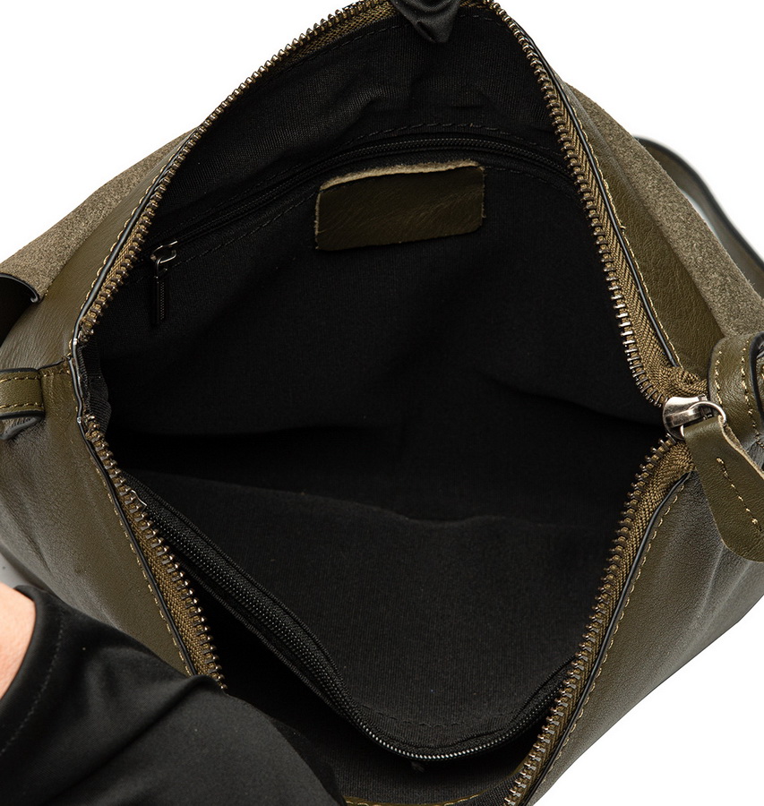 женская сумка натуральная кожа  kiki lok корея