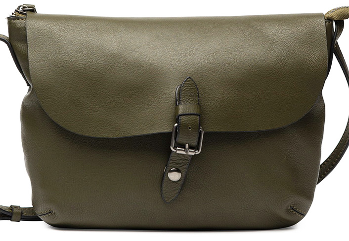 женская сумка натуральная кожа  kiki lok корея