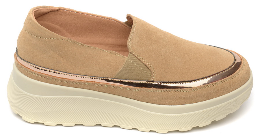 женские мокасины на танкетке натуральная кожа (замша) bnf тайвань