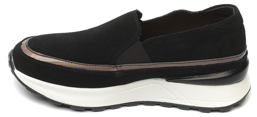 женские мокасины на танкетке натуральная кожа (замша) bnf тайвань