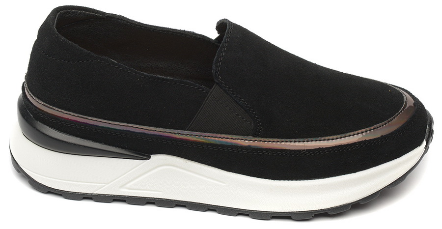 женские мокасины на танкетке натуральная кожа (замша) bnf тайвань