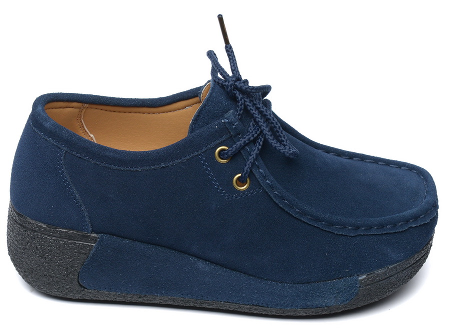 женские мокасины на танкетке натуральная кожа (замша) bnf тайвань