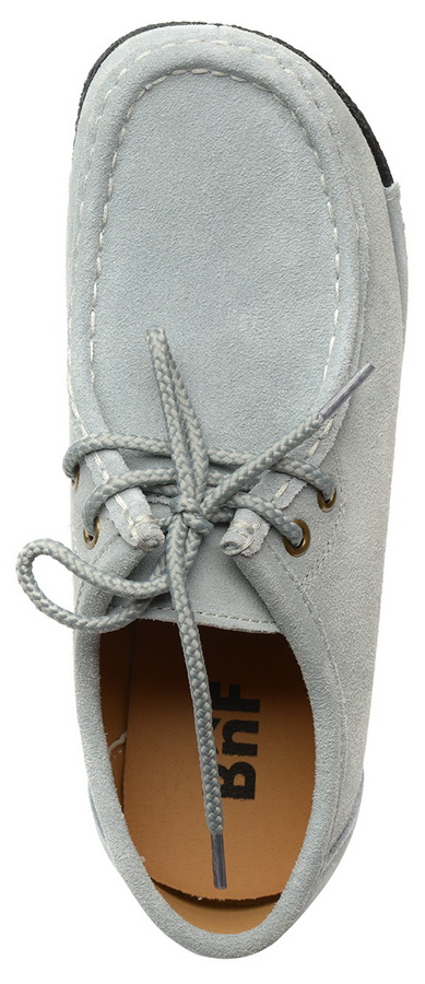 женские мокасины на танкетке натуральная кожа (замша) binifoot/bnf тайвань