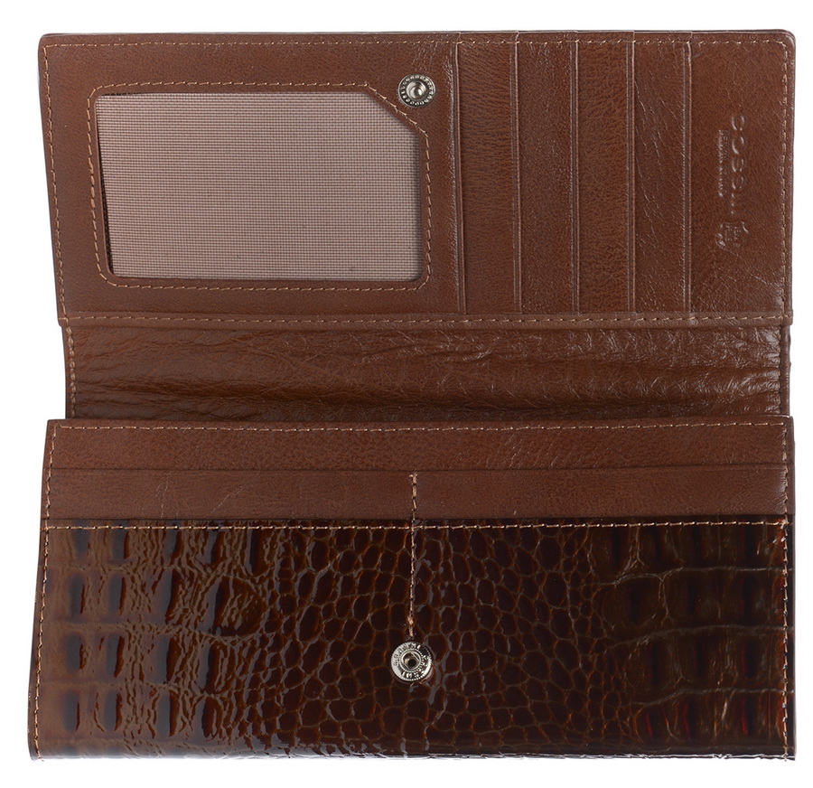 женский кошелек лаковый натуральная кожа тайвань