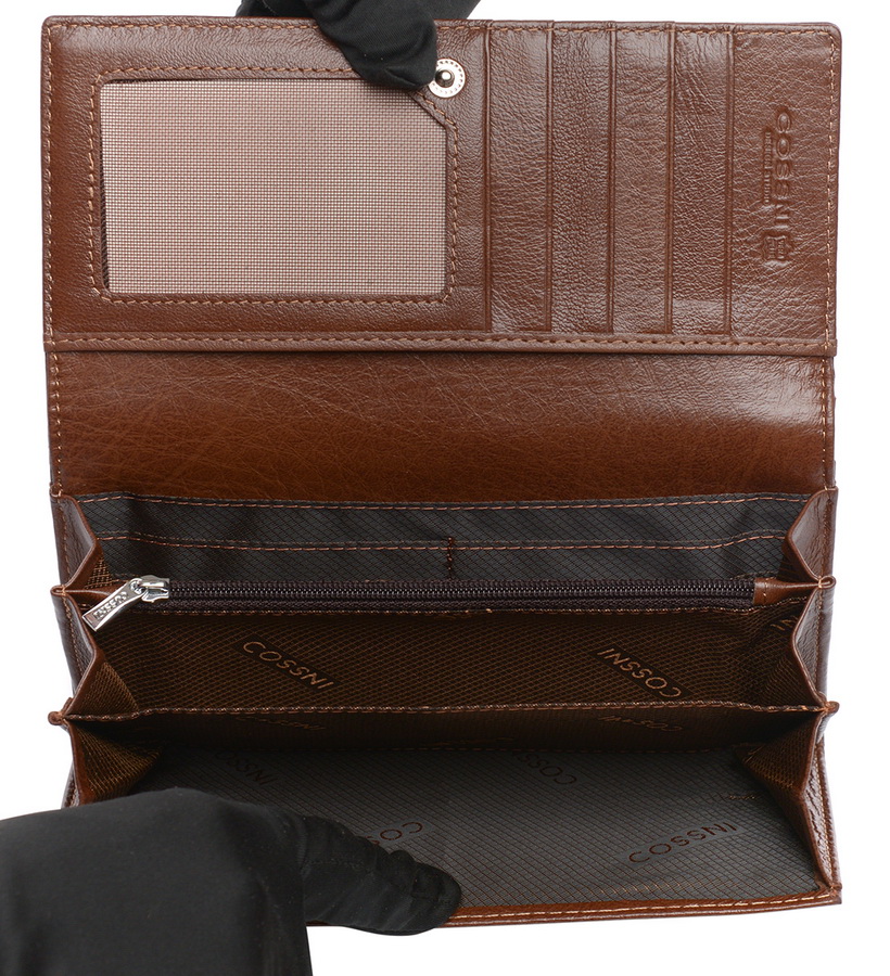 женский кошелек лаковый натуральная кожа тайвань