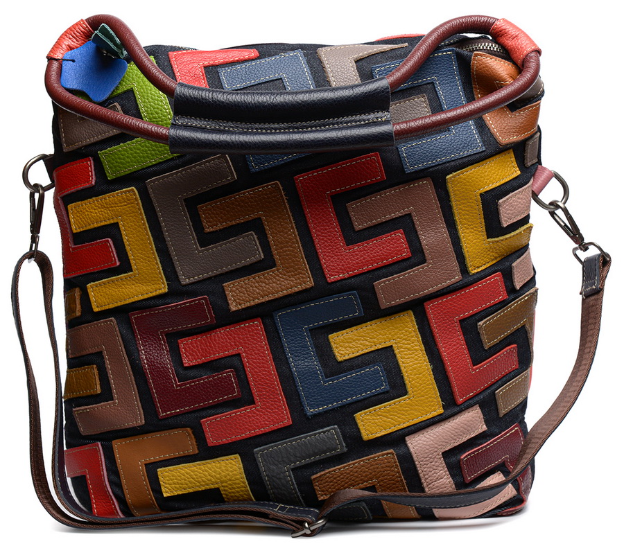 женская сумка натуральная кожа  kikilok корея