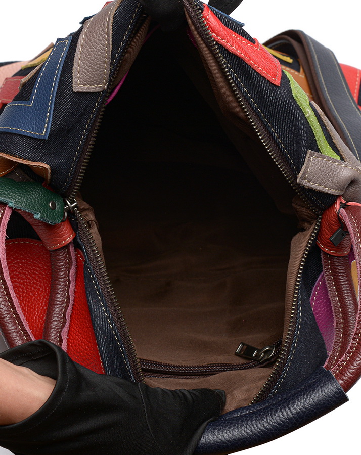 женская сумка натуральная кожа  kikilok корея