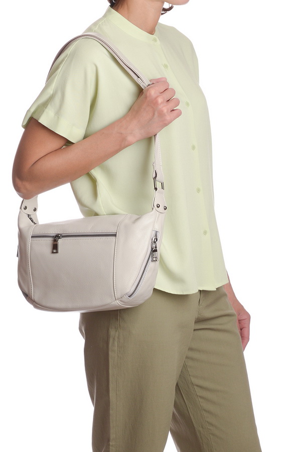 женская сумка натуральная кожа  kiki lok корея