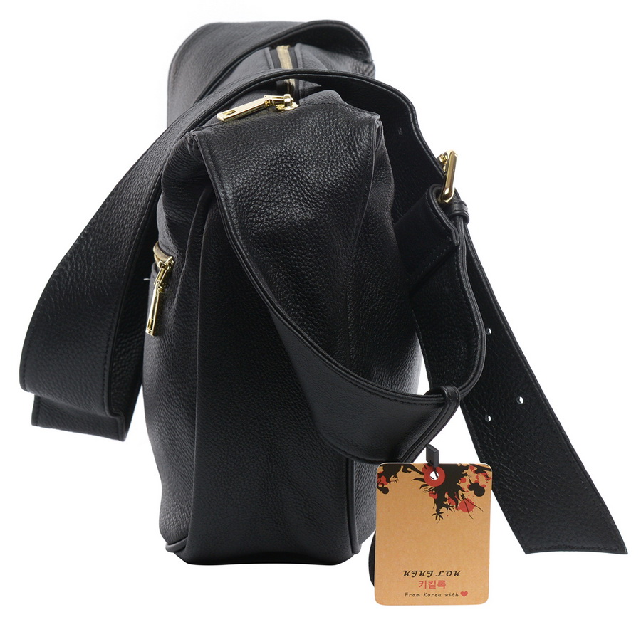 женская сумка натуральная кожа  kiki lok корея