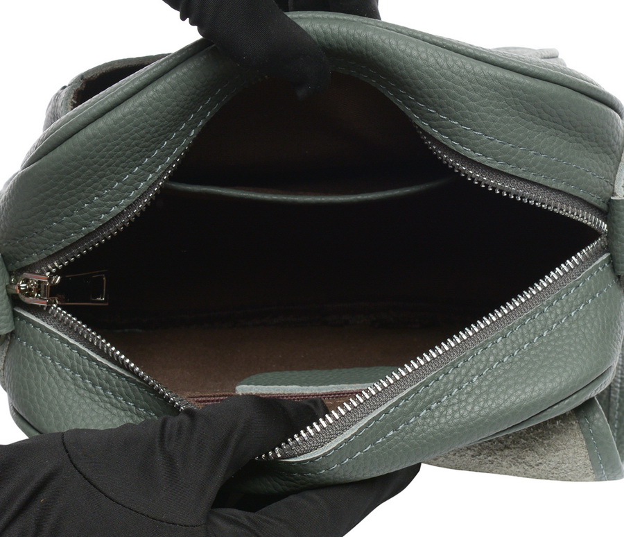 женская сумка натуральная кожа  kiki lok корея