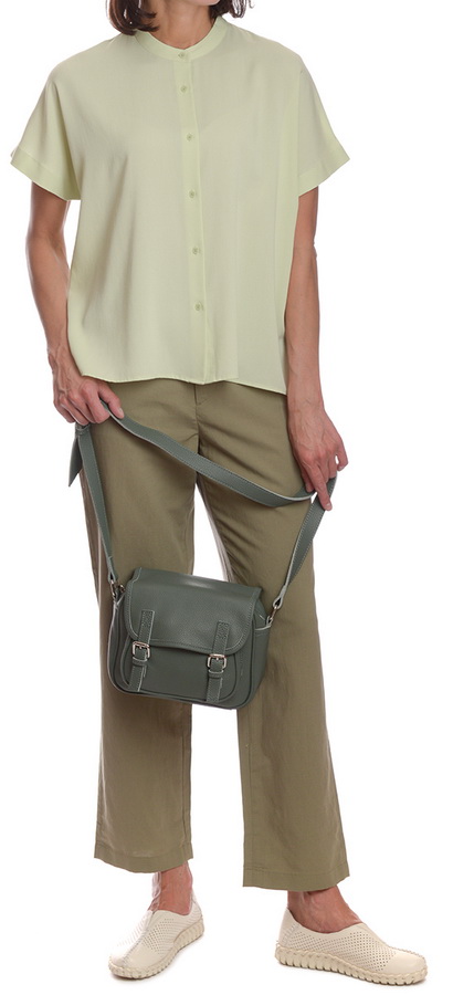 женская сумка натуральная кожа  kiki lok корея