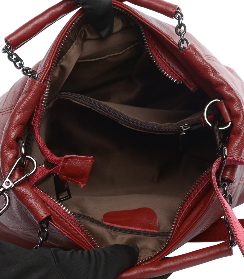 женская сумка натуральная кожа  kiki lok корея