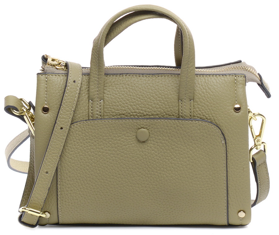 женская сумка натуральная кожа  kiki lok корея