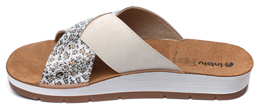 женские босоножки экокожа/ натуральная кожа inblu 