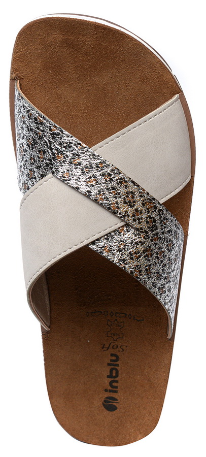 женские босоножки экокожа/ натуральная кожа inblu 