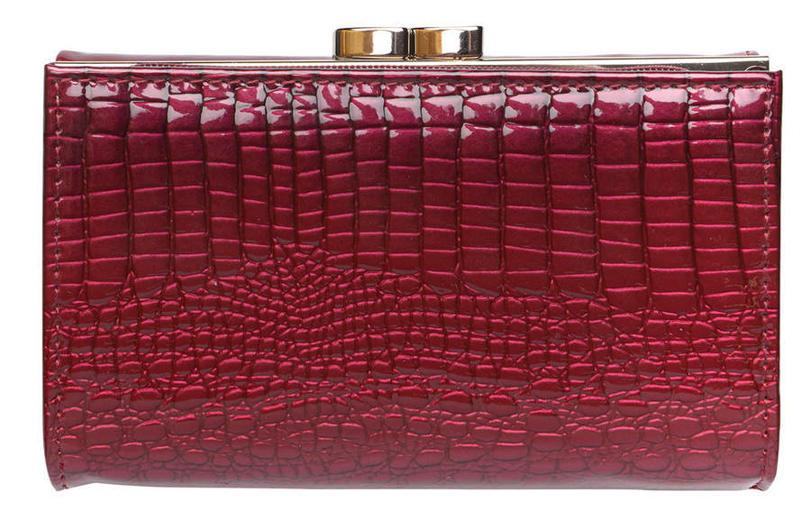 женский кошелек лаковый натуральная кожа тайвань