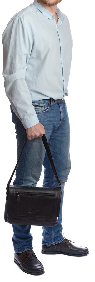 мужской портфель натуральная кожа allan marco 