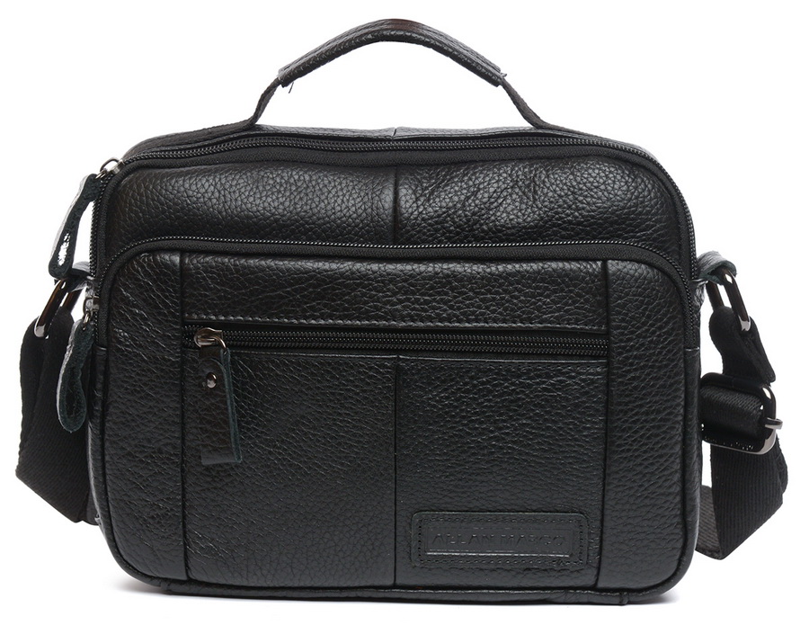 мужской портфель натуральная кожа allan marco 