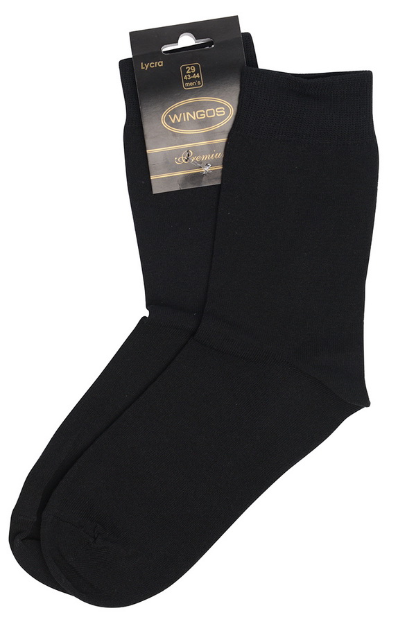 мужские носки гладкие wingos россия