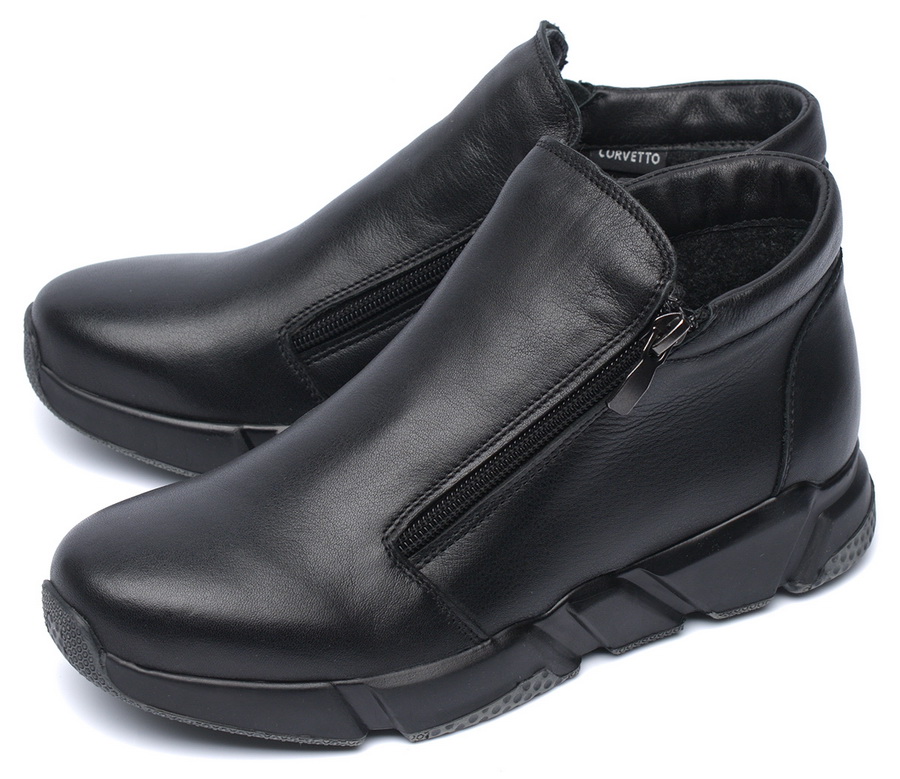 женские ботинки натуральная кожа / байка corvetto