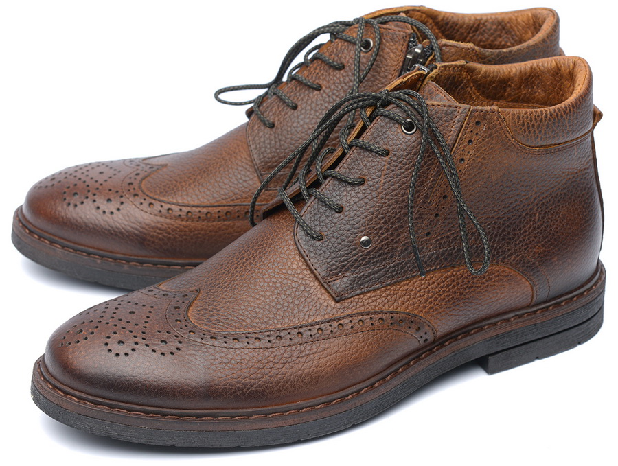 мужские ботинки натуральная кожа/натуральная кожа corvetto италия