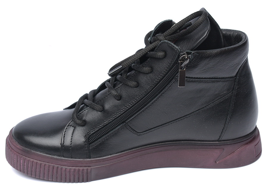 женские ботинки натуральная кожа/шерсть  corvetto