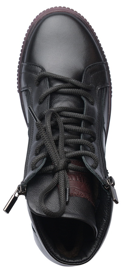 женские ботинки натуральная кожа/шерсть  corvetto