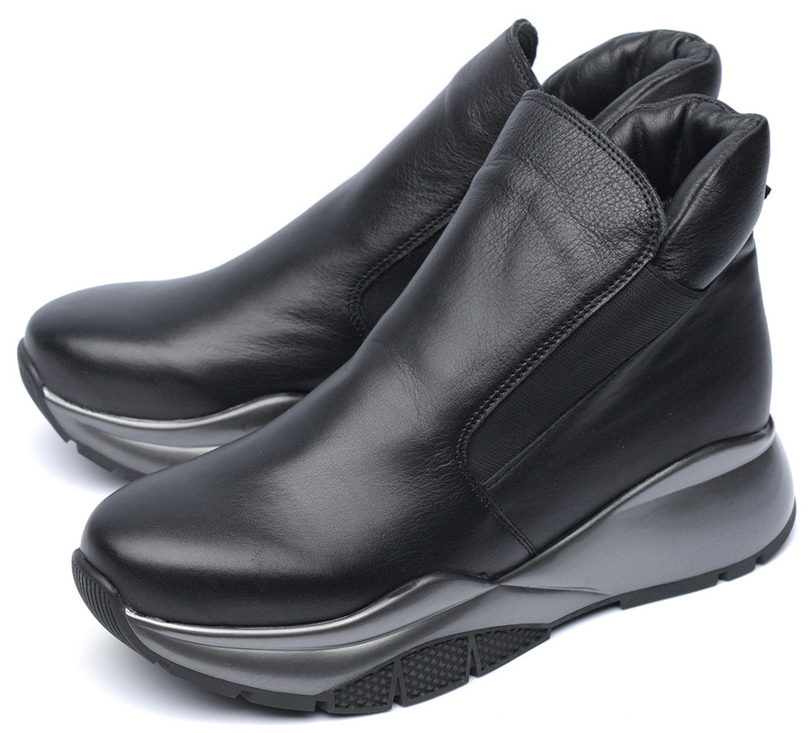 женские ботинки натуральная кожа/байка  corvetto